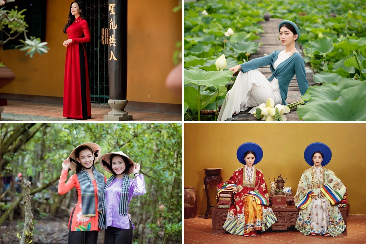 Vietnamese people have developed a variety of garments that reflect regional distinctions, gender roles, social classes, and ceremonial purposes